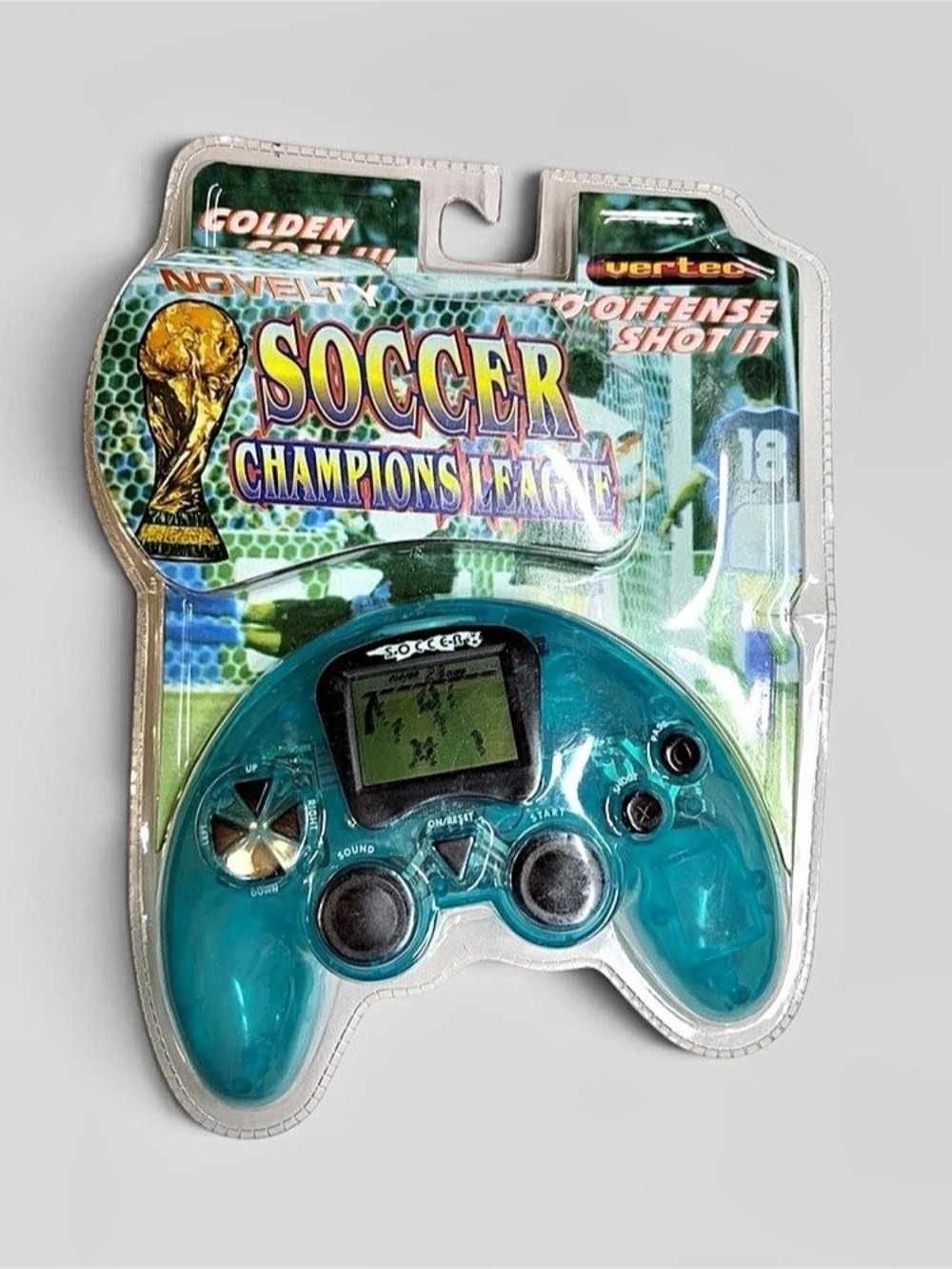 Golden Soccer Champions League Soccer Video Game Controller NWT